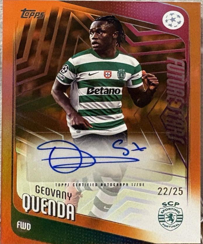 Geovany Quenda [Orange Inferno] #FSA-GQ