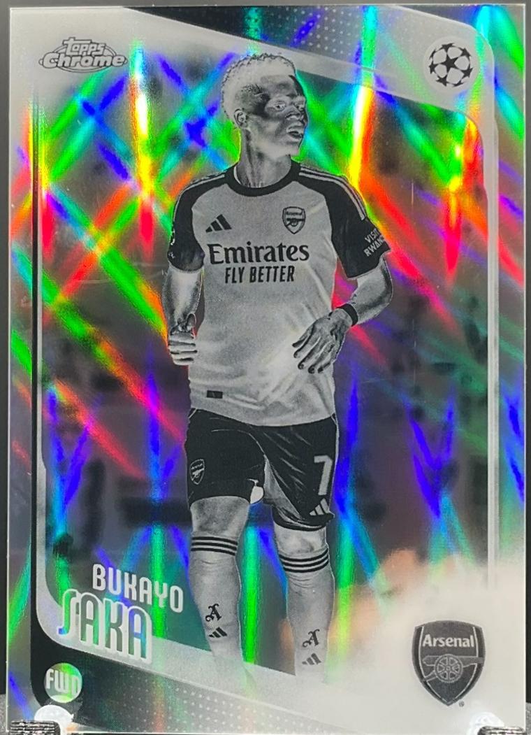 Bukayo Saka [Negative Refractor] #12