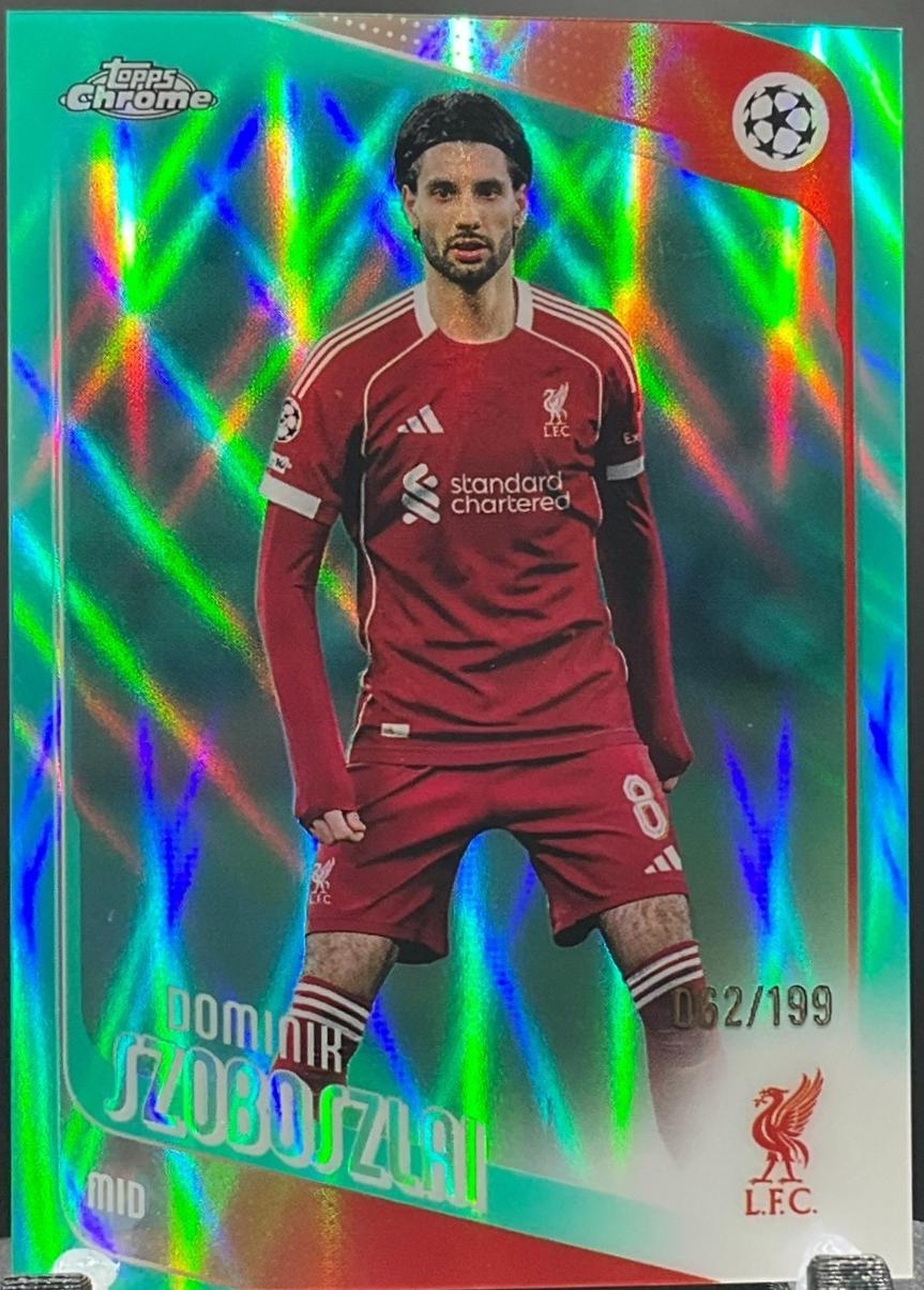 Dominik Szoboszlai [Aqua Refractor] #78