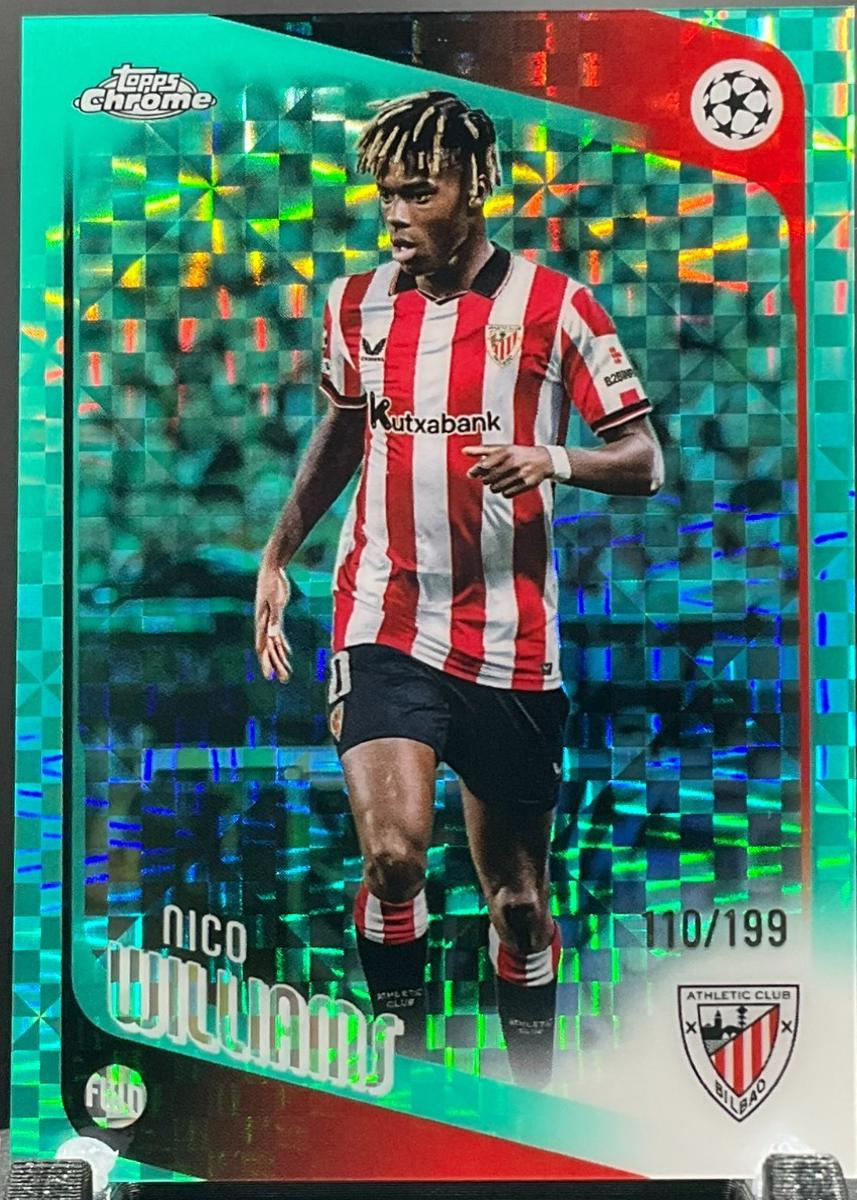 Nico Williams [Aqua X-Fractor] #38