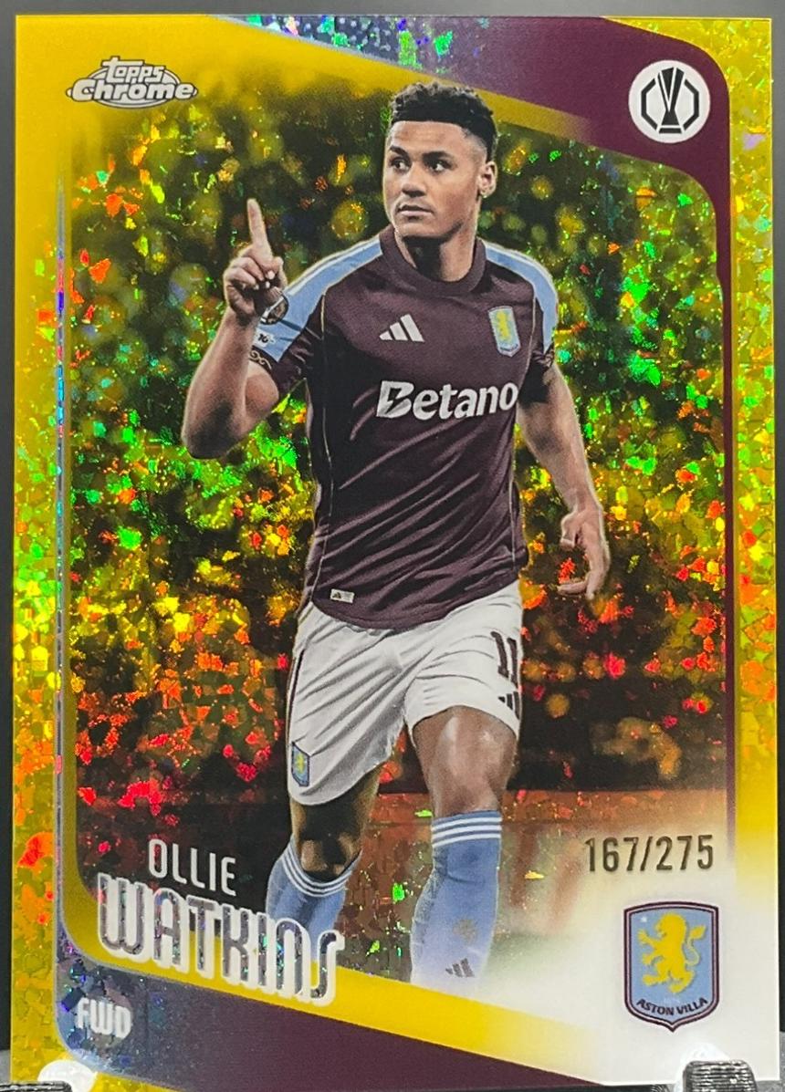 Ollie Watkins [Yellow Mini-Diamonds] #124