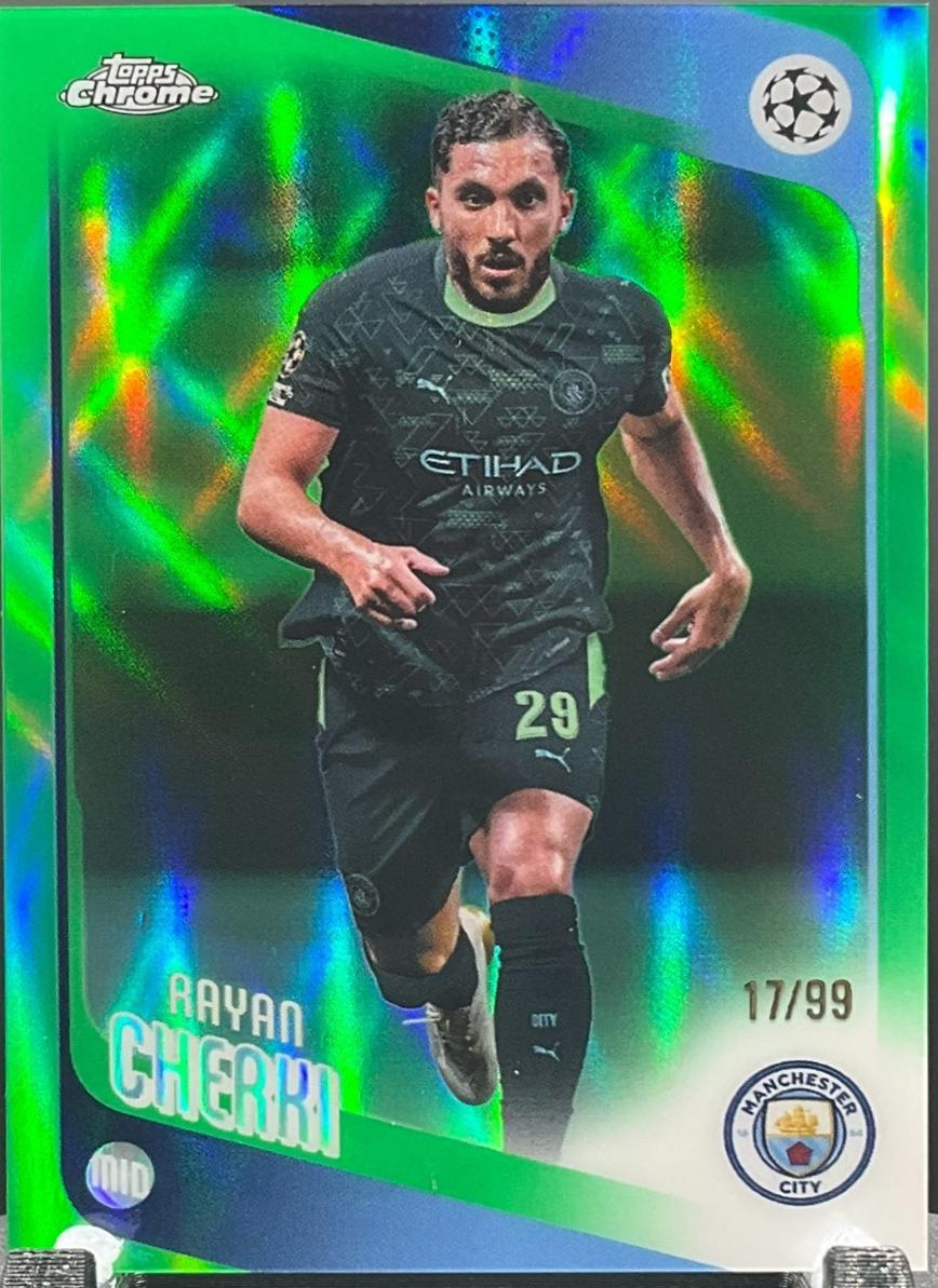Rayan Cherki [Green X-Fractor] #1