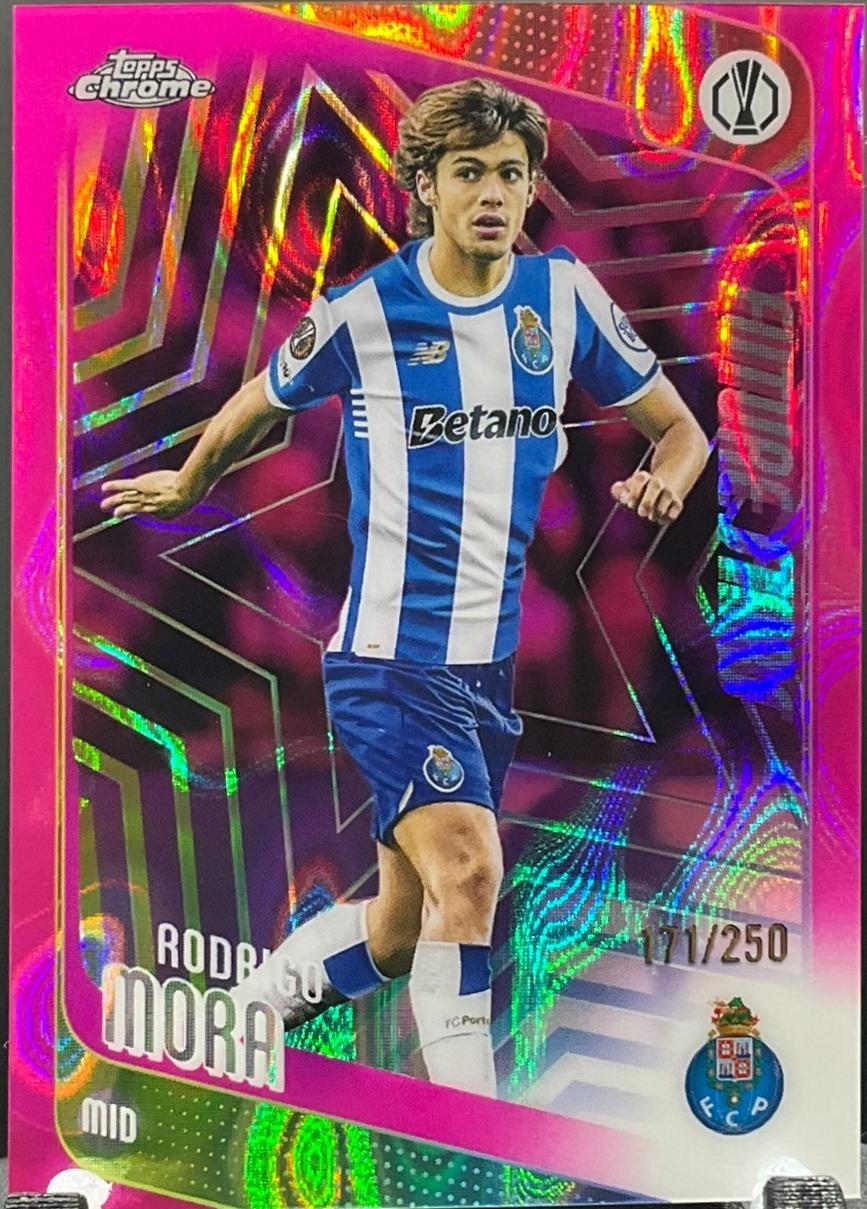 Rodrigo Mora [Pink Lava Refractor] #83