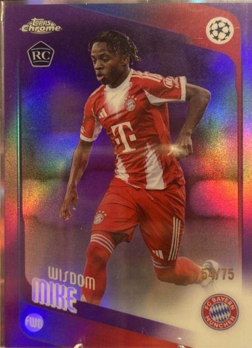 Wisdom Mike [Purple Refractor] #88