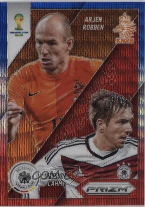 Arjen Robben / Philipp Lahm [Blue & Red Wave] #21