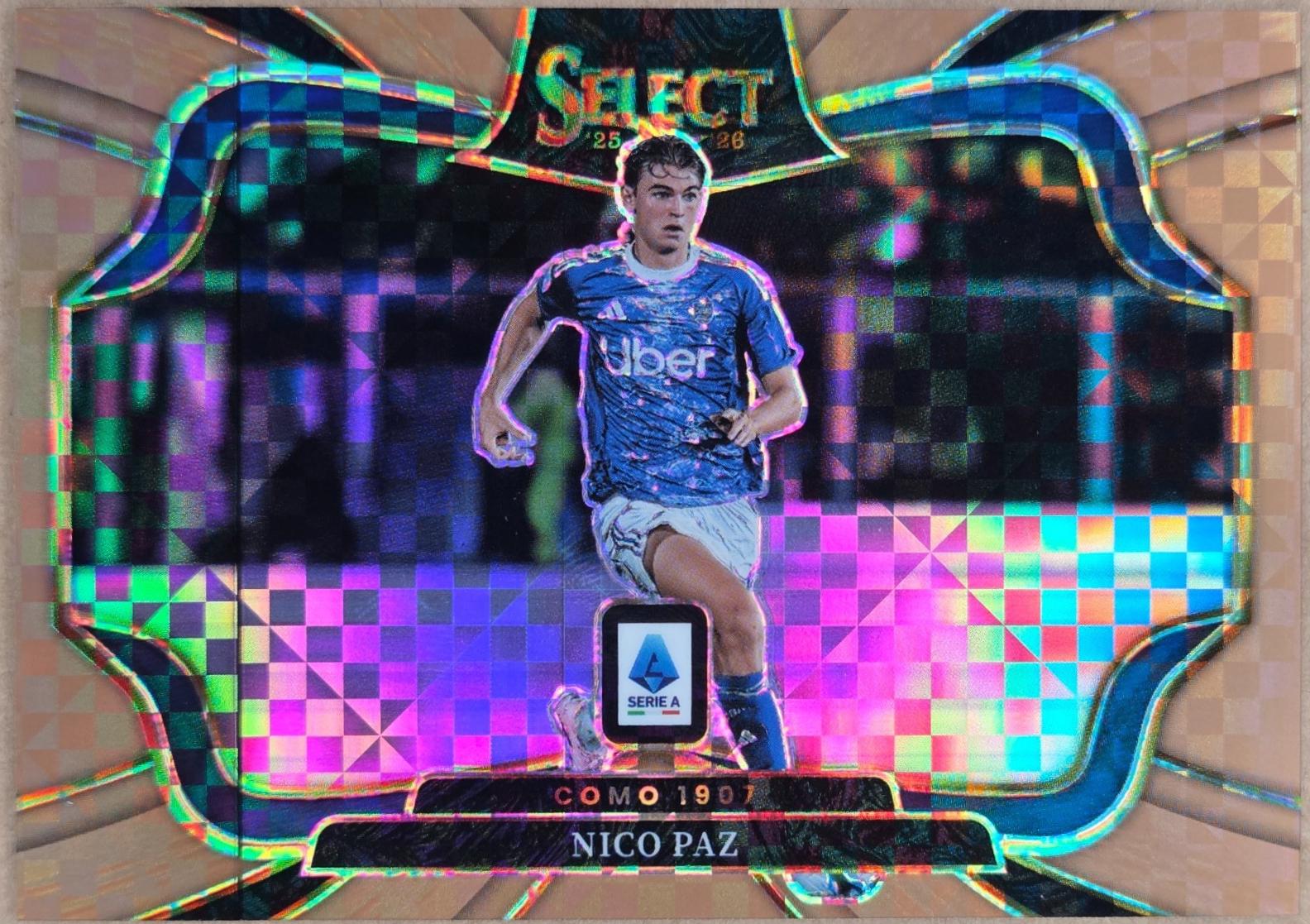 Nico Paz [Bronze Checker] #234