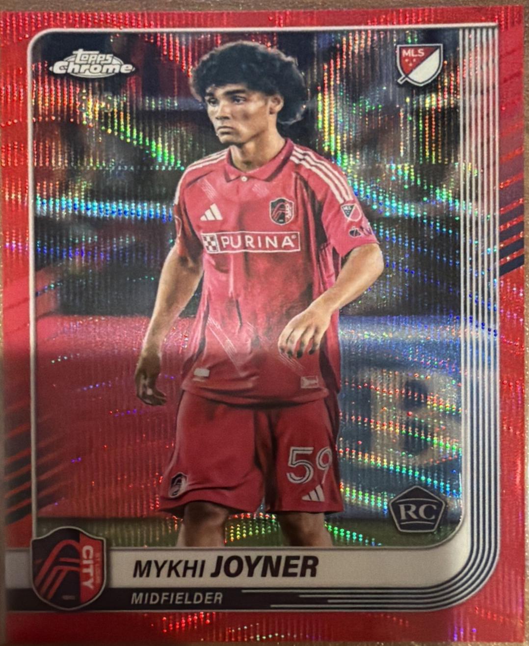 MyKhi Joyner [Red Wave Refractor] #158