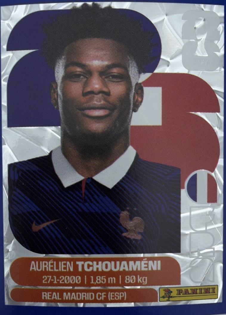 Aurelien Tchouameni [Blue Crumple] #FRA9