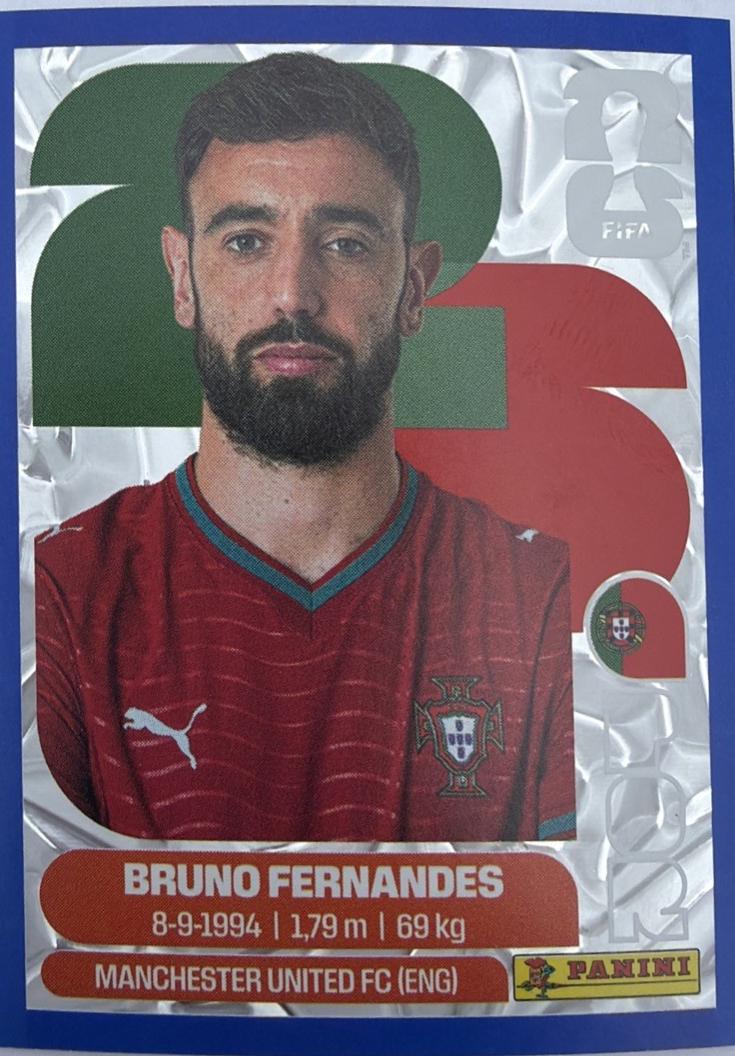 Bruno Fernandes [Blue Crumple] #POR10