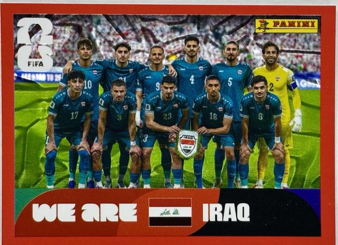 Iraq Team [Red Crumple] #IRQ13