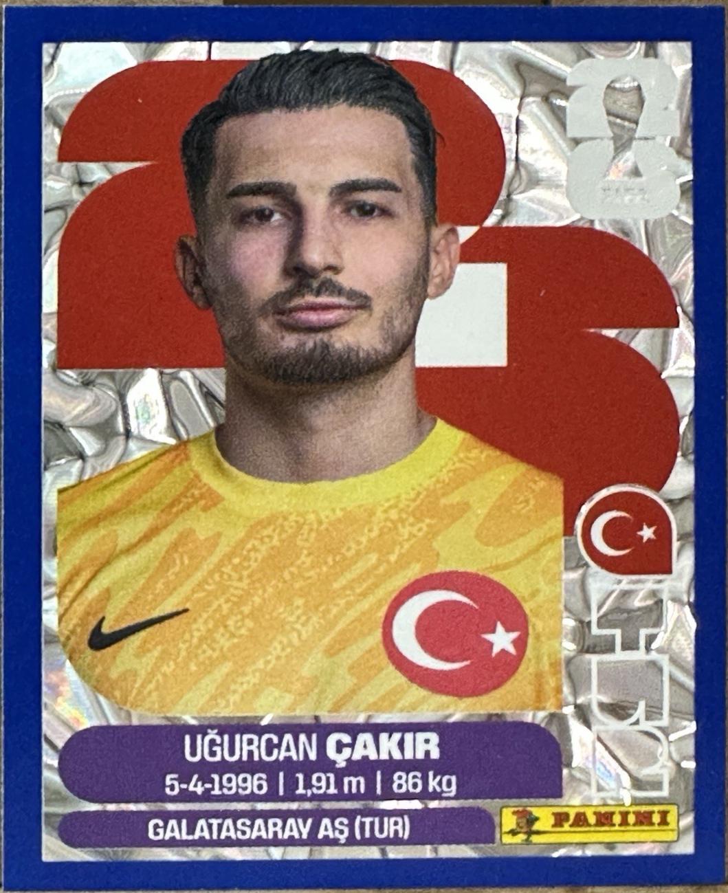 Ugurcan Cakir [Blue Crumple] #TUR2