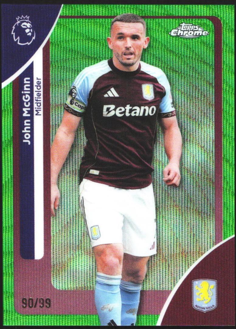 John McGinn [Green Wave Refractor] #26