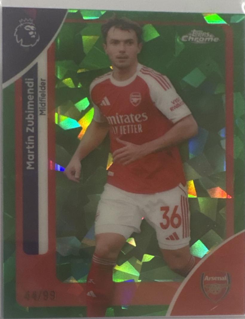Martin Zubimendi [Green Refractor] #18