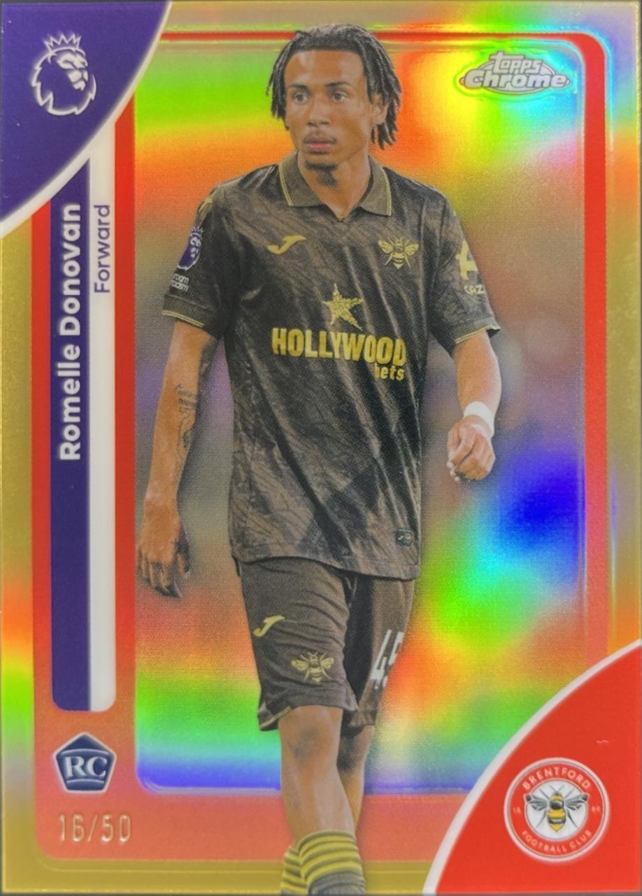 Romelle Donovan [Gold Refractor] #37