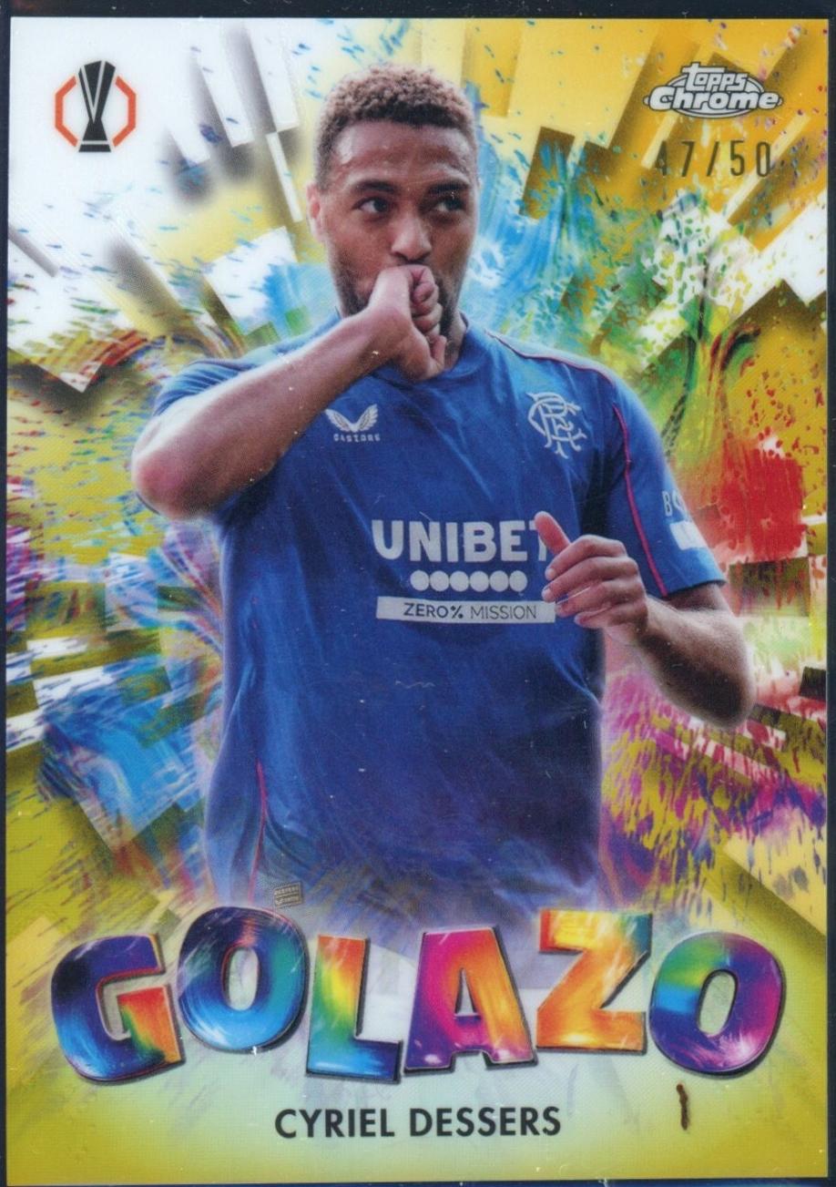 Cyriel Dessers [Gold Refractor] #GZ-8
