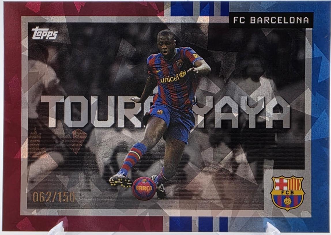 Yaya Toure [Blue Icy Foil] #46
