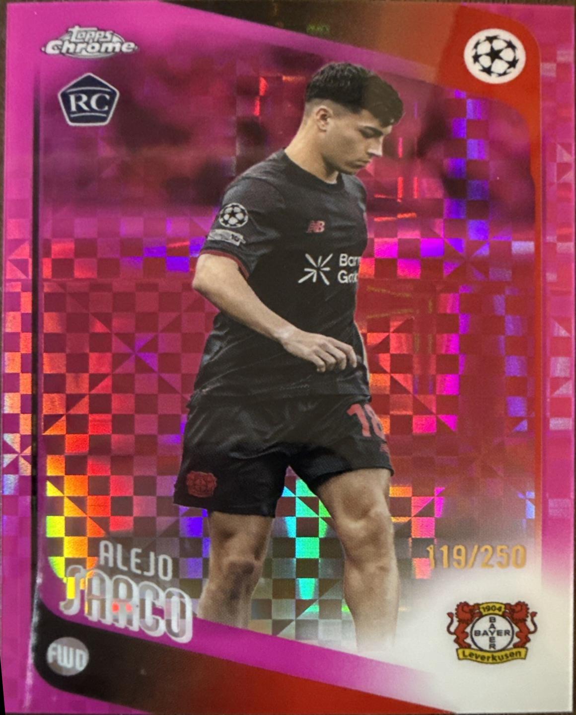 Alejo Sarco [Pink X-Fractor] #44