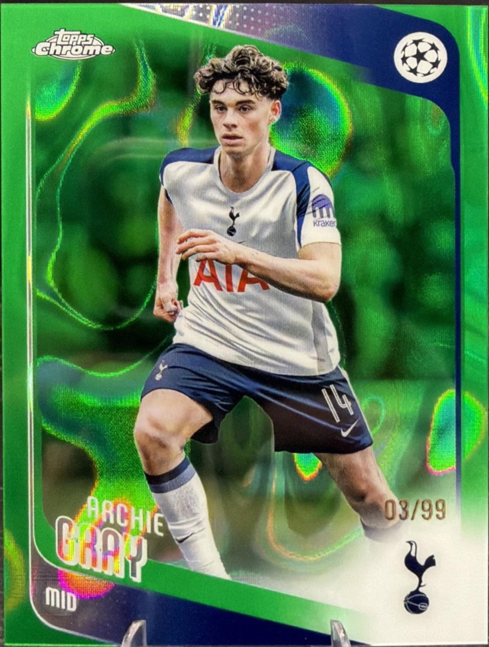 Archie Gray [Green Lava Refractor] #165