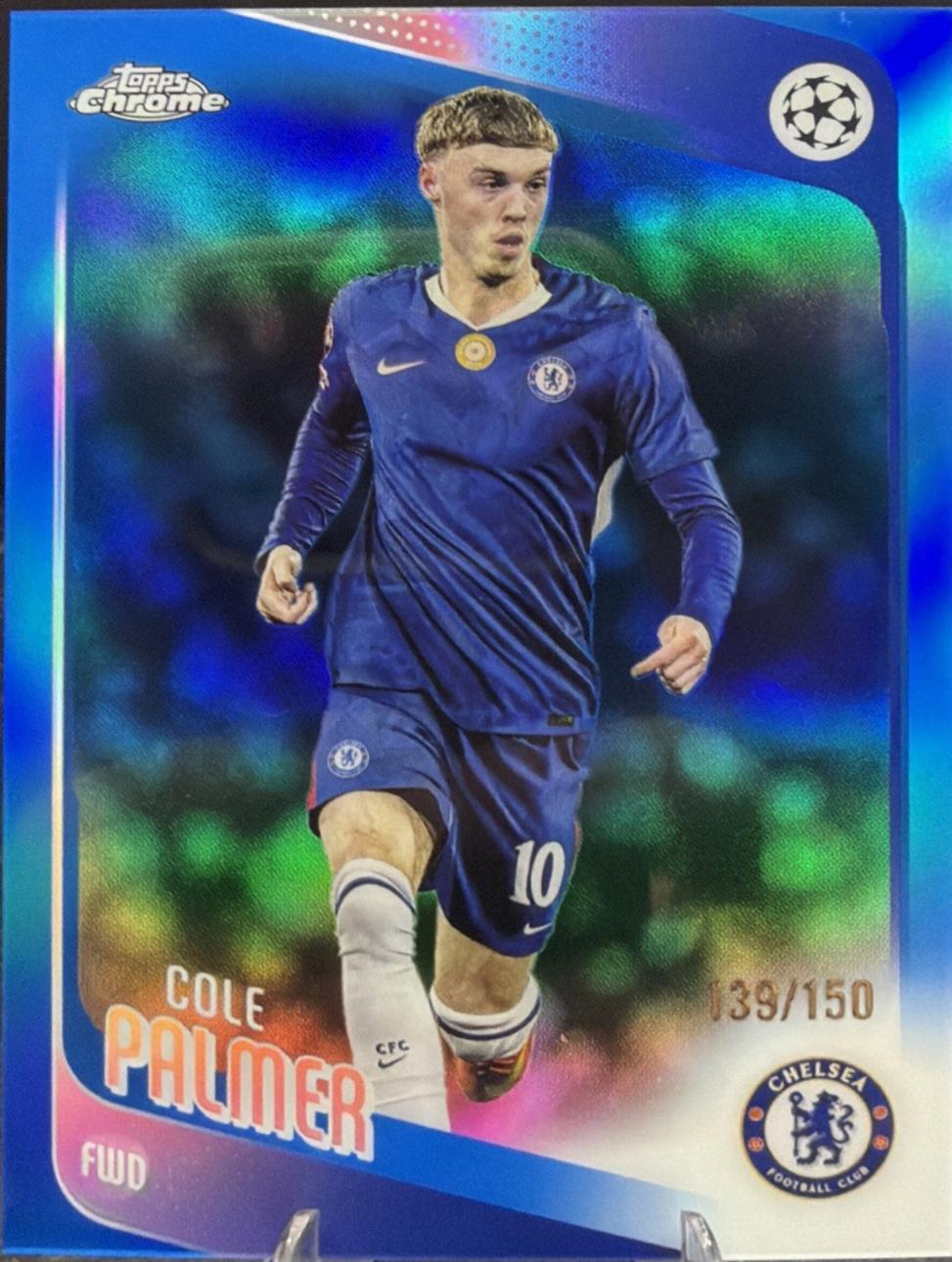 Cole Palmer [Blue Refractor] #118