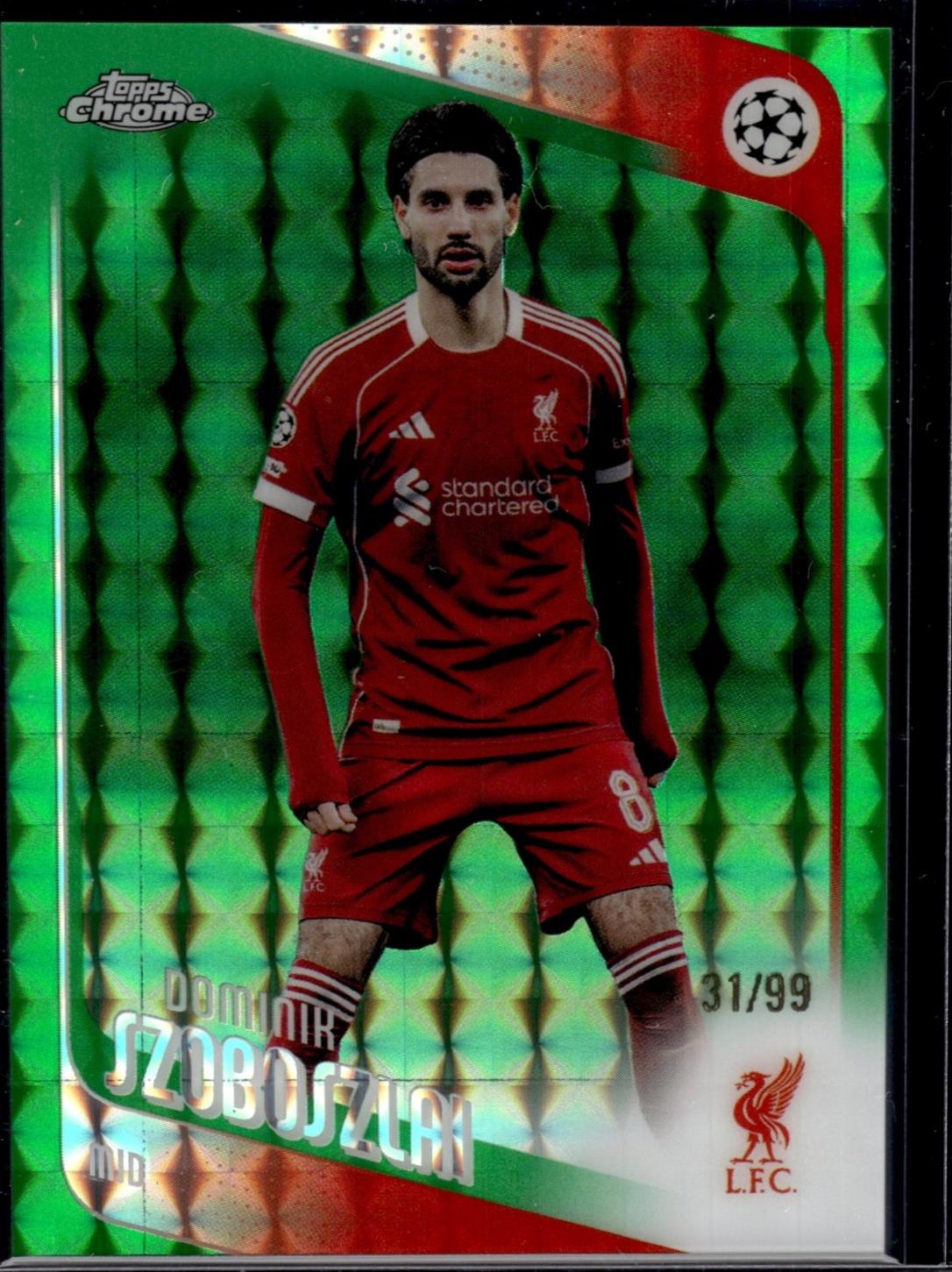 Dominik Szoboszlai [Green Geometric Refractor] #78
