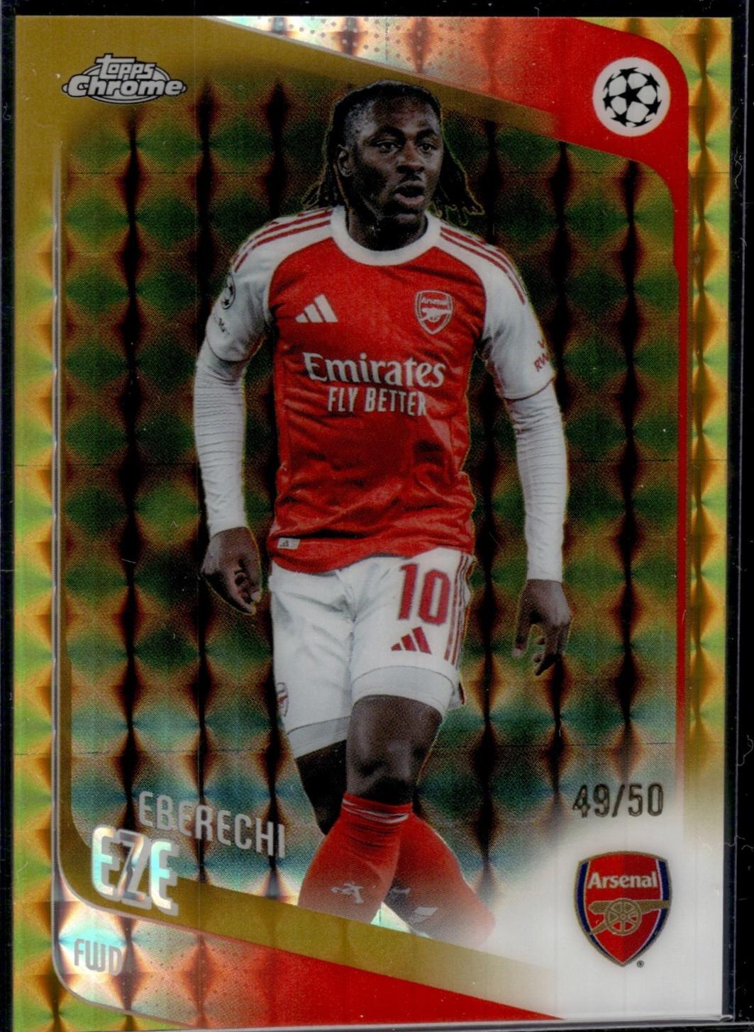 Eberechi Eze [Gold Geometric Refractor] #194