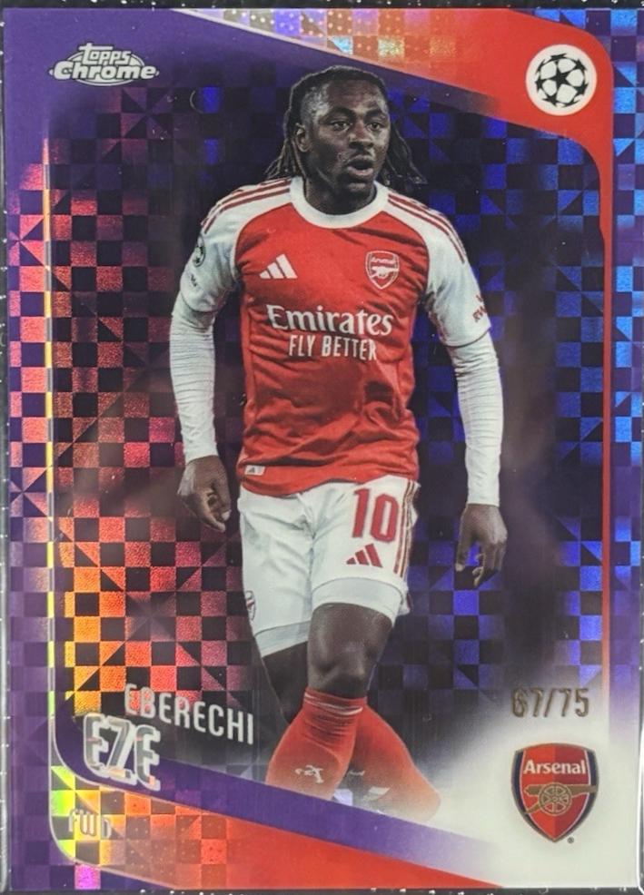 Eberechi Eze [Purple Refractor] #194
