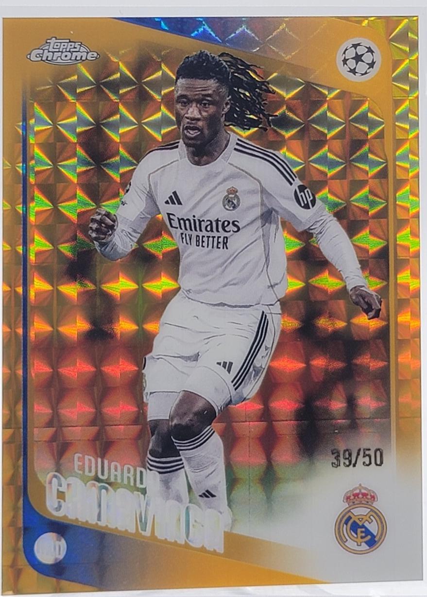Eduardo Camavinga [Gold Geometric Refractor] #31