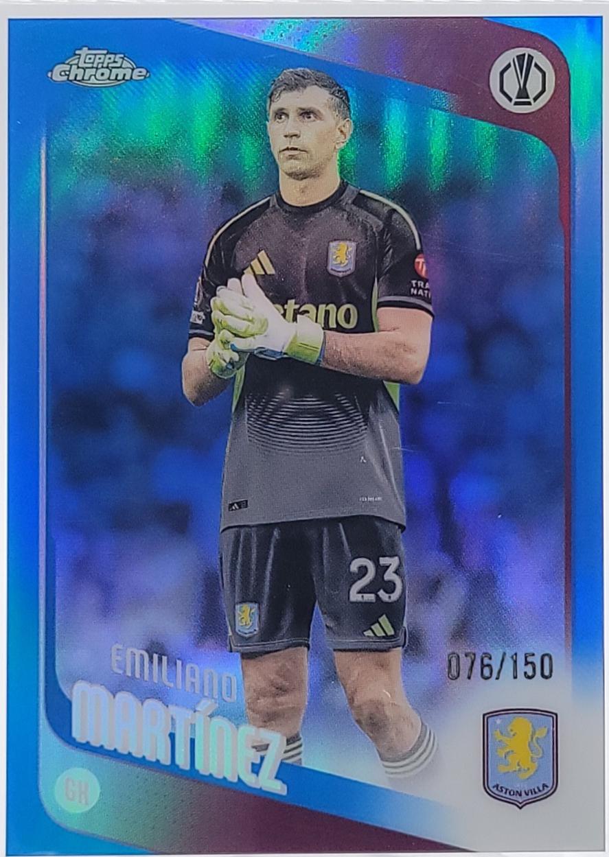 Emiliano Martinez [Blue Refractor] #75