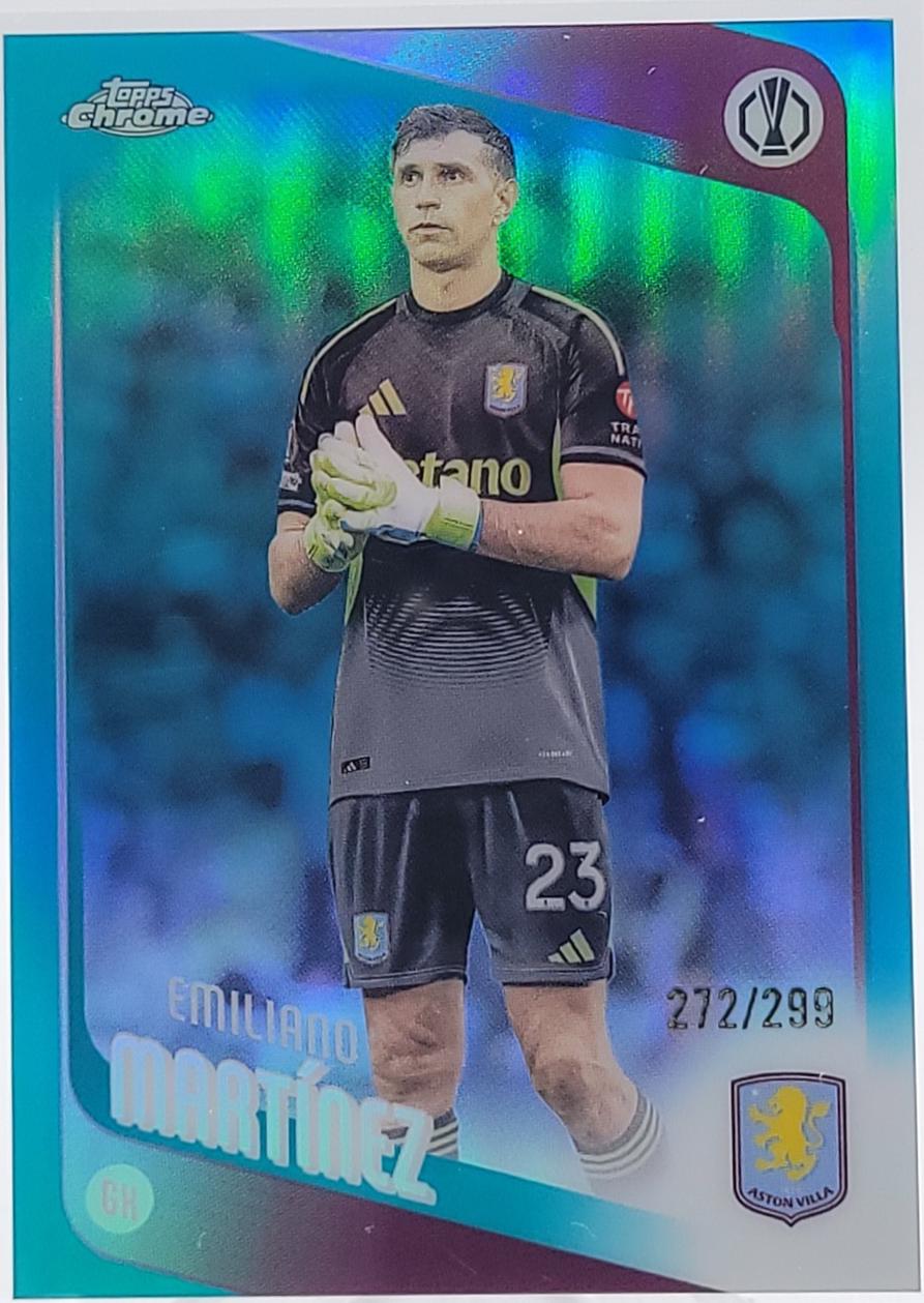 Emiliano Martinez [Teal Refractor] #75