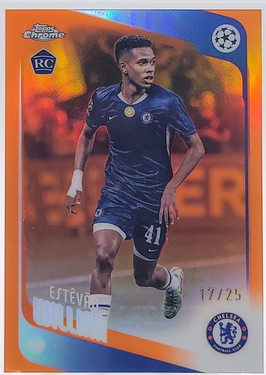 Estevao Willian [Orange Refractor] #66