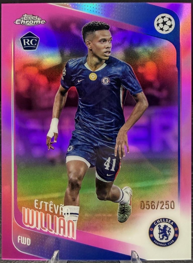 Estevao Willian [Pink Refractor] #66