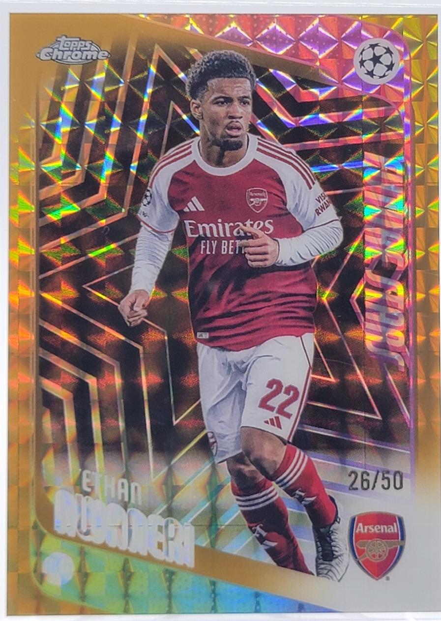 Ethan Nwaneri [Gold Geometric Refractor] #21