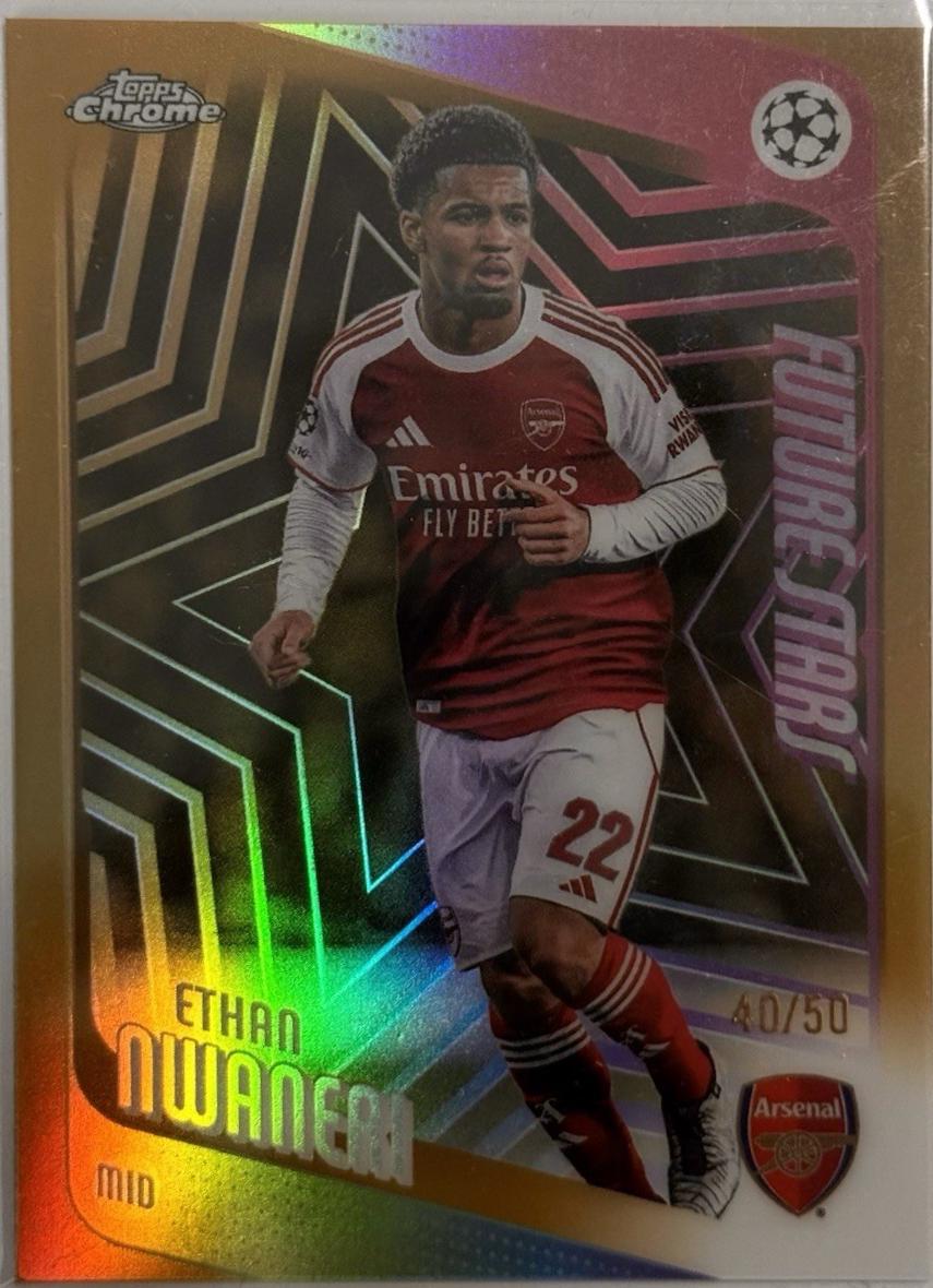 Ethan Nwaneri [Gold X-Fractor] #21