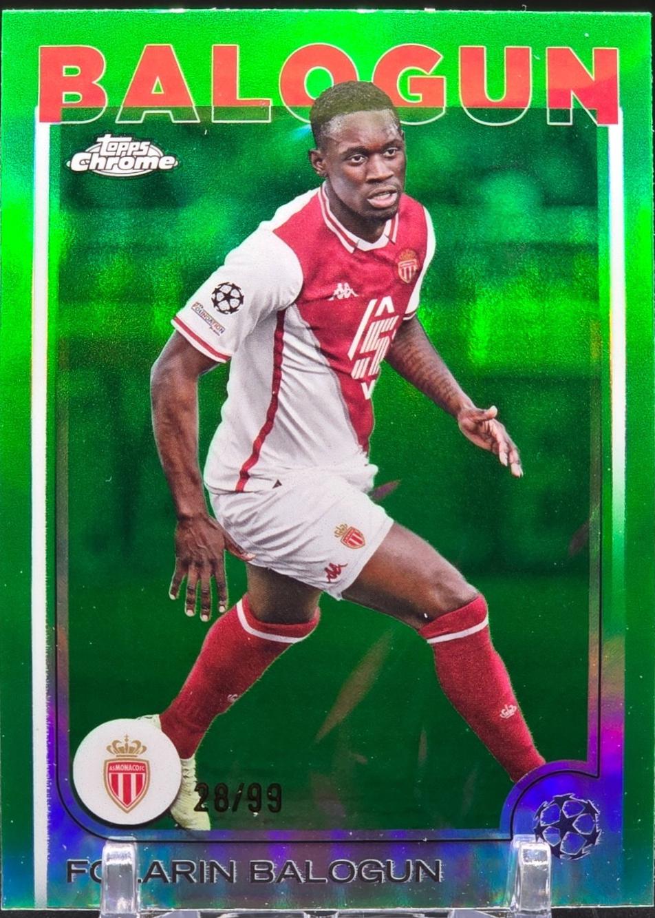 Ethan Nwaneri [Green Refractor] #21