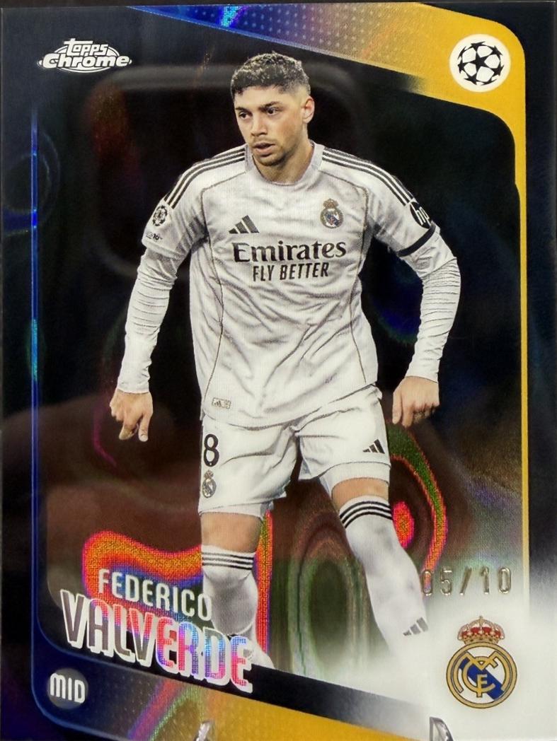 Federico Valverde [Black Lava Refractor] #65