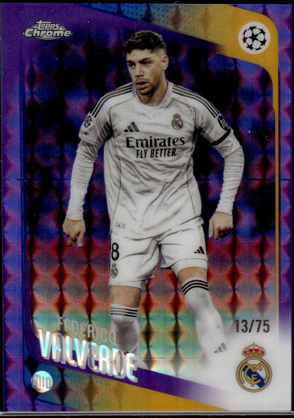 Federico Valverde [Purple Geometric Refractor] #65