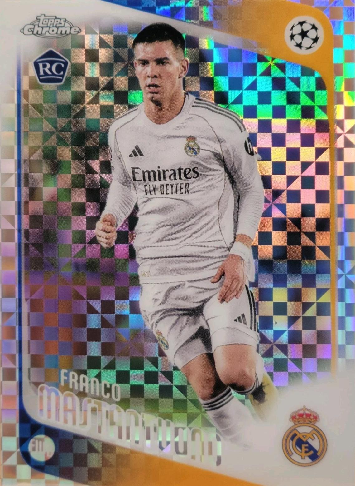 Franco Mastantuono [Purple X-Fractor] #172