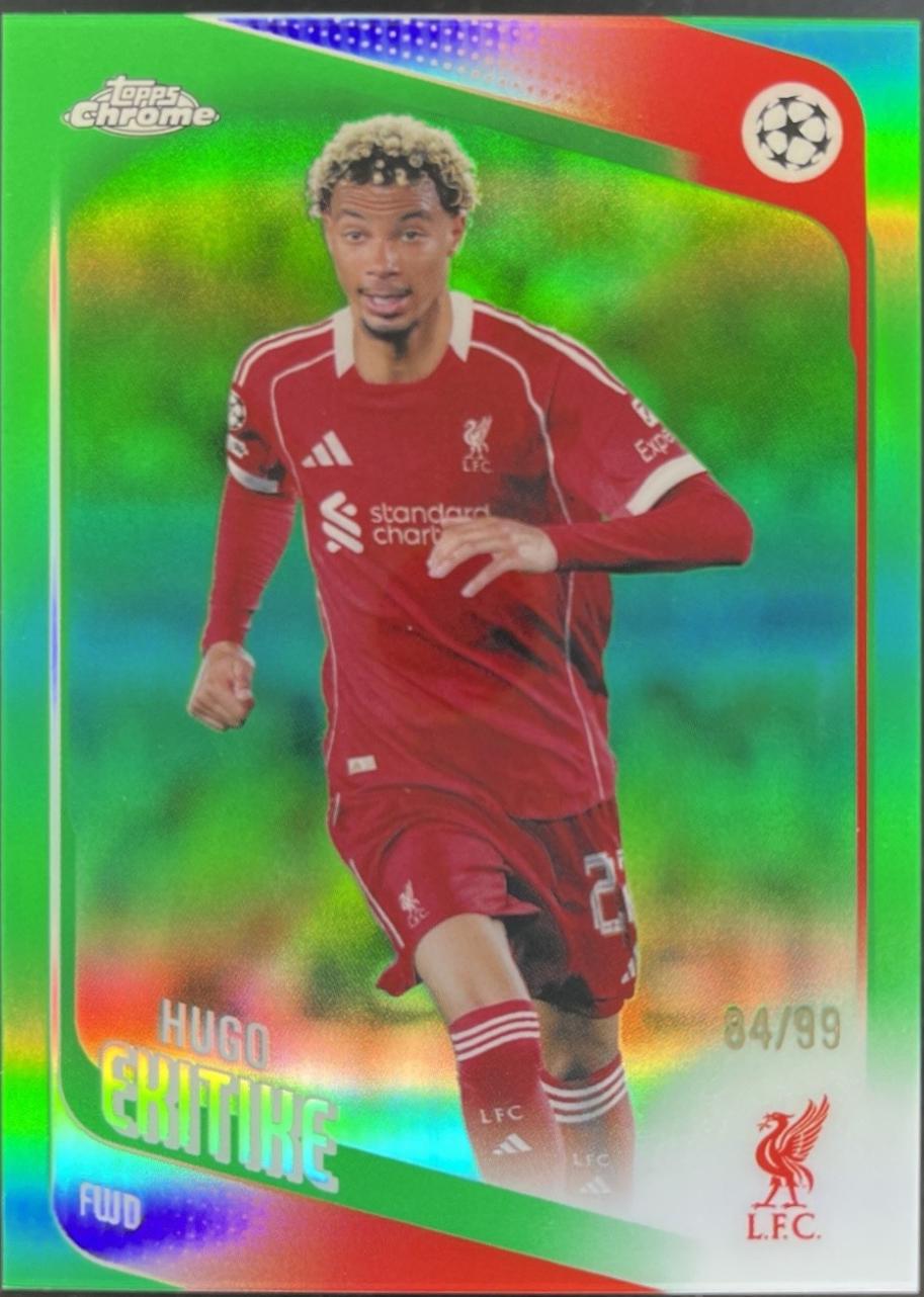 Hugo Ekitike [Green Refractor] #176