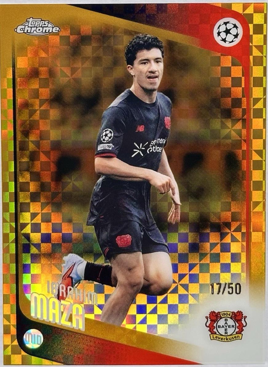 Ibrahim Maza [Gold X-Fractor] #72