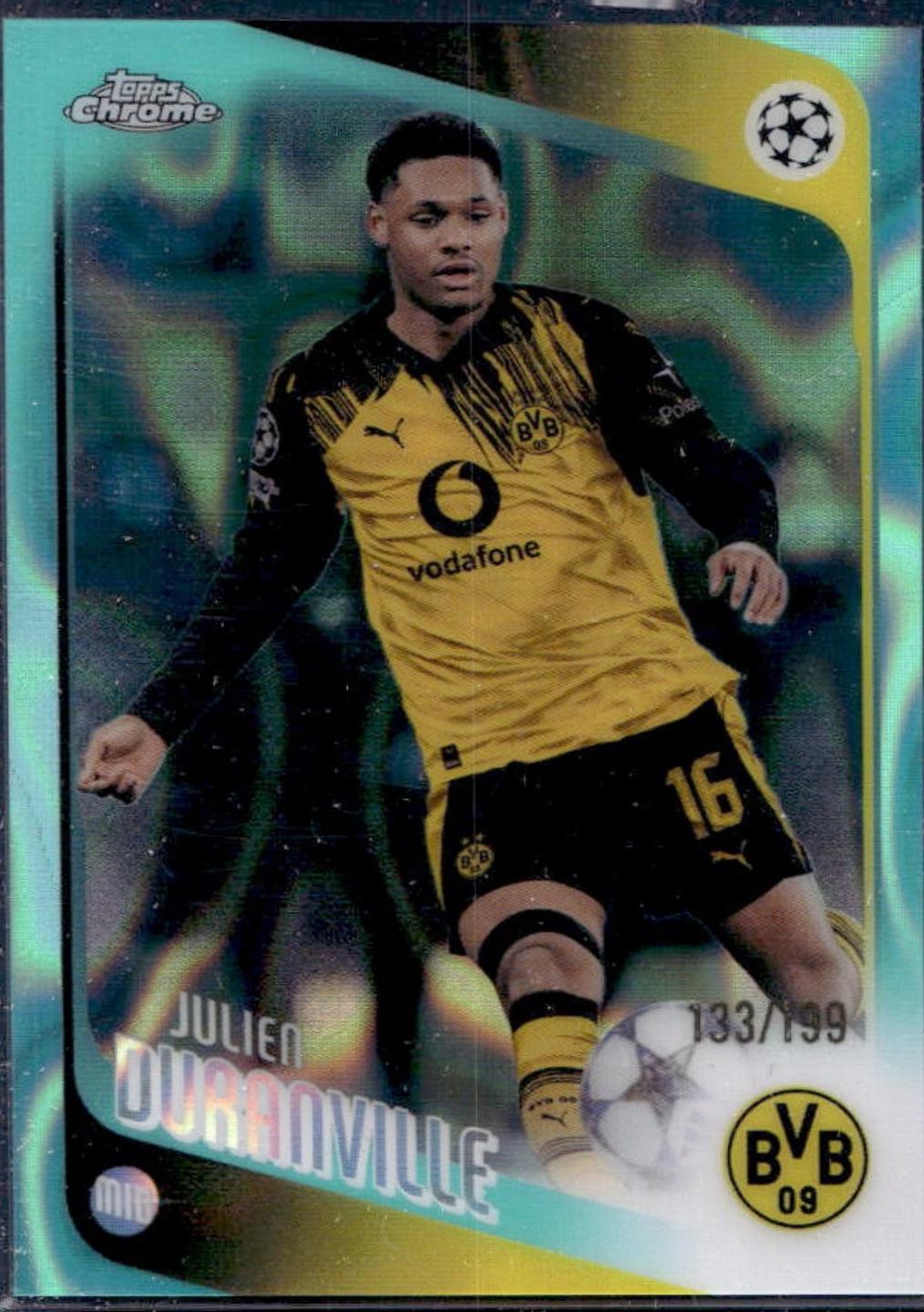 Julien Duranville [Aqua Lava Refractor] #25