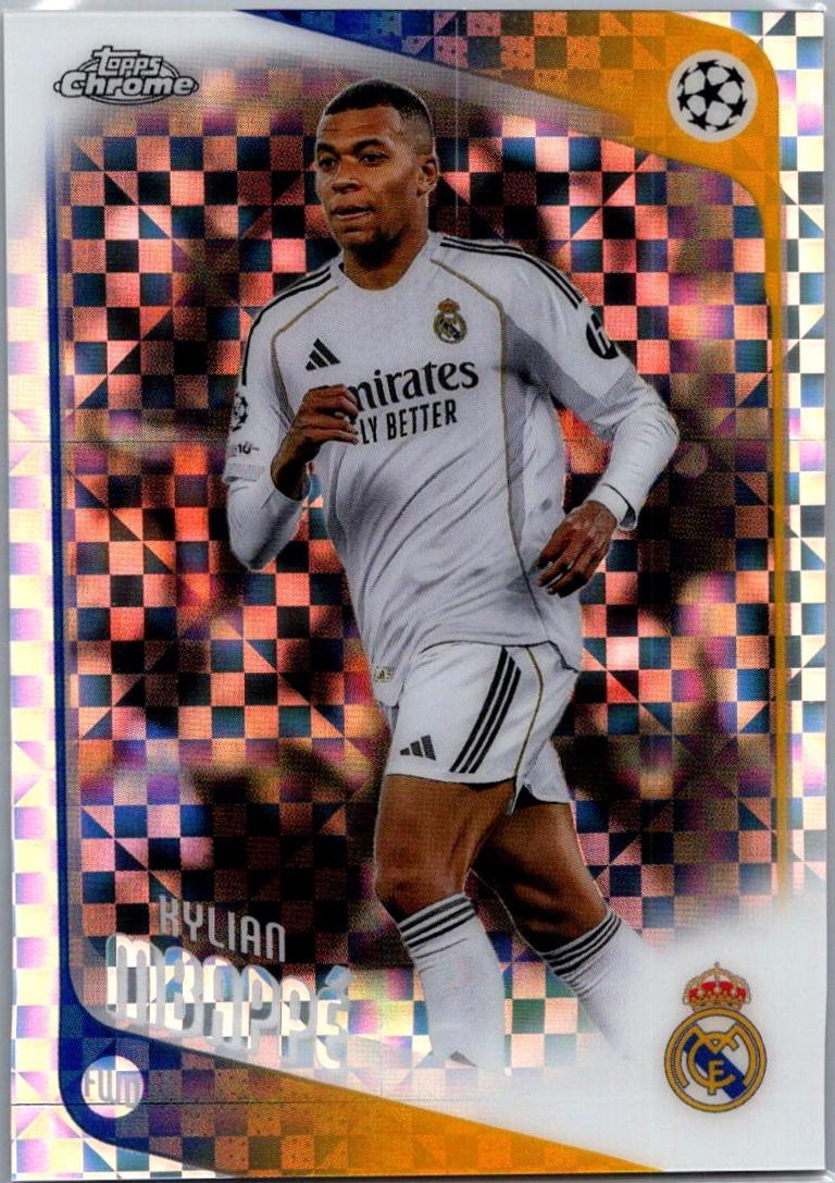 Kylian Mbappe [X-Fractor Refractor] #112