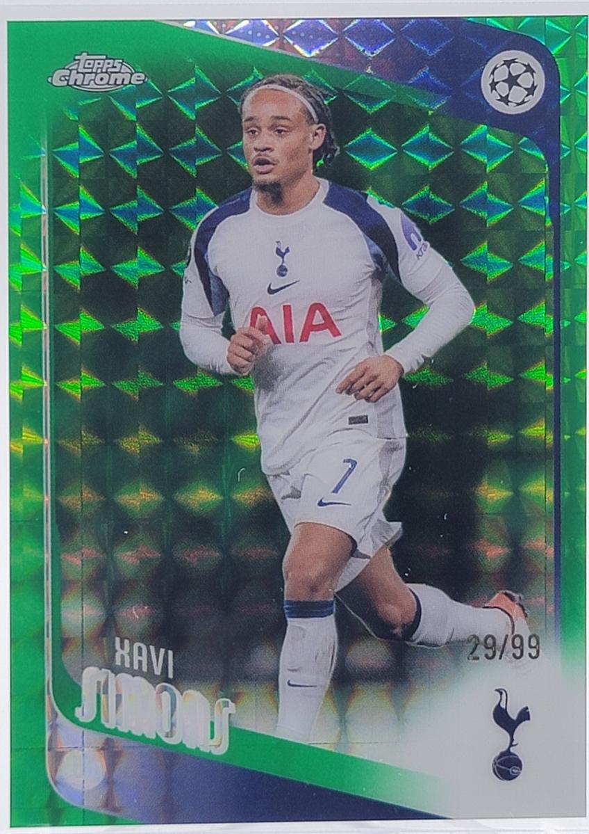 Xavi Simons [Green Geometric Refractor] #85