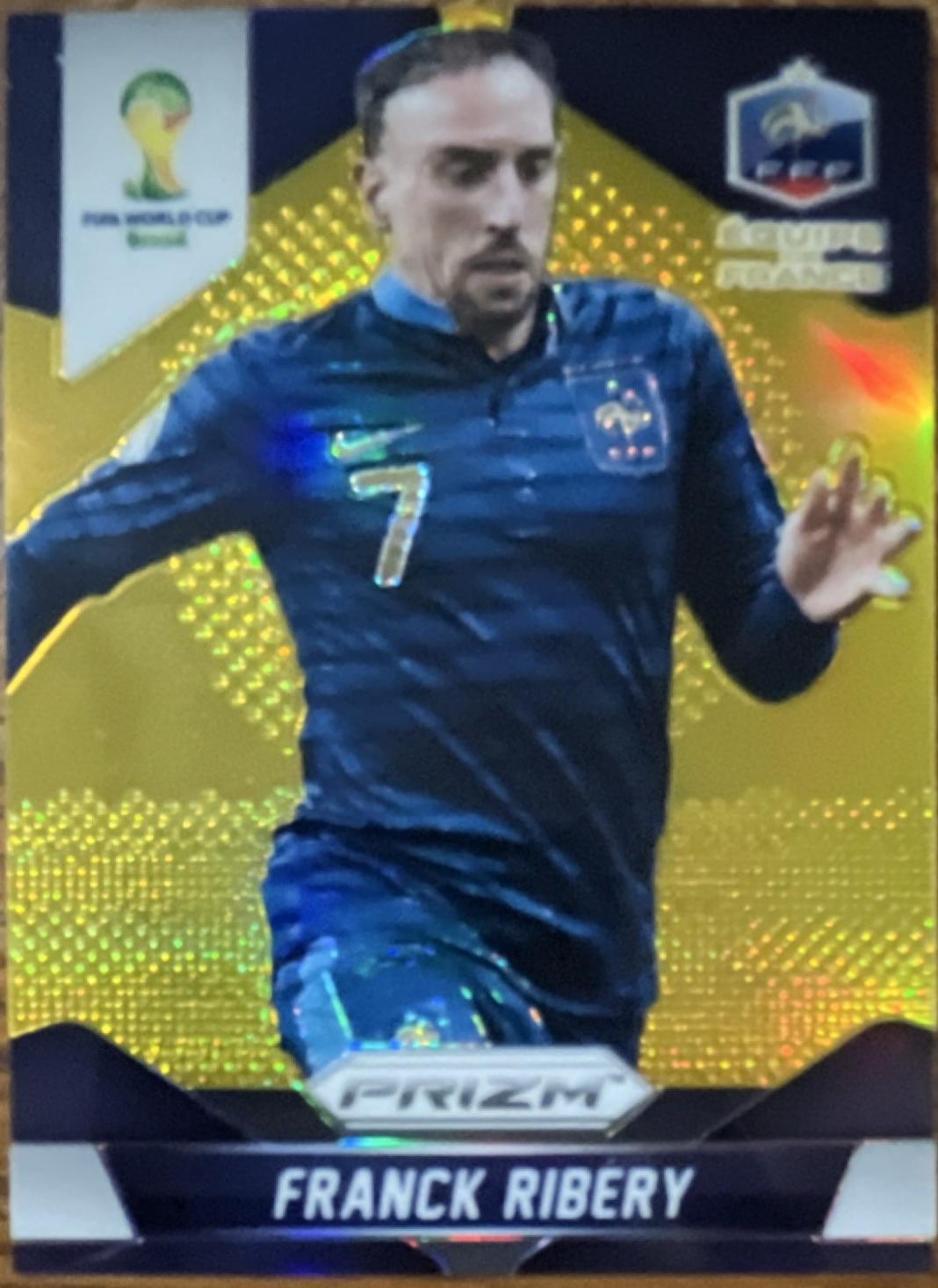 Franck Ribery [Gold Prizm] #81
