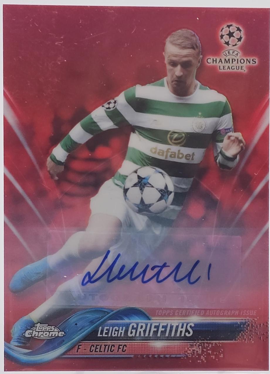 Leigh Griffiths [Autograph Red Refractor] #68