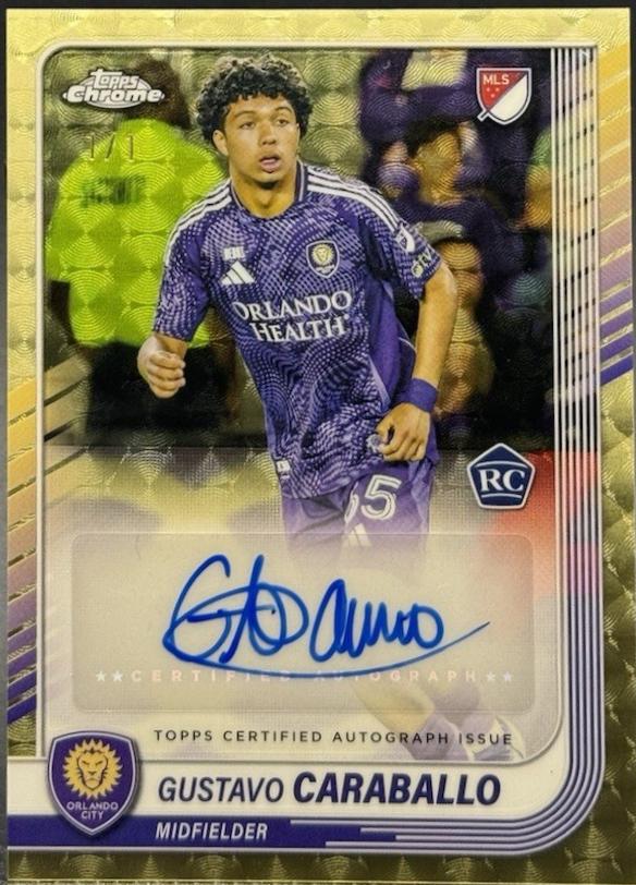 Gustavo Caraballo [SuperFractor] #CA-GC