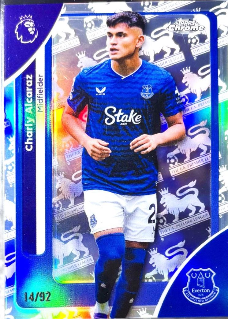 Charly Alcaraz [Premier League Retrofractor] #81
