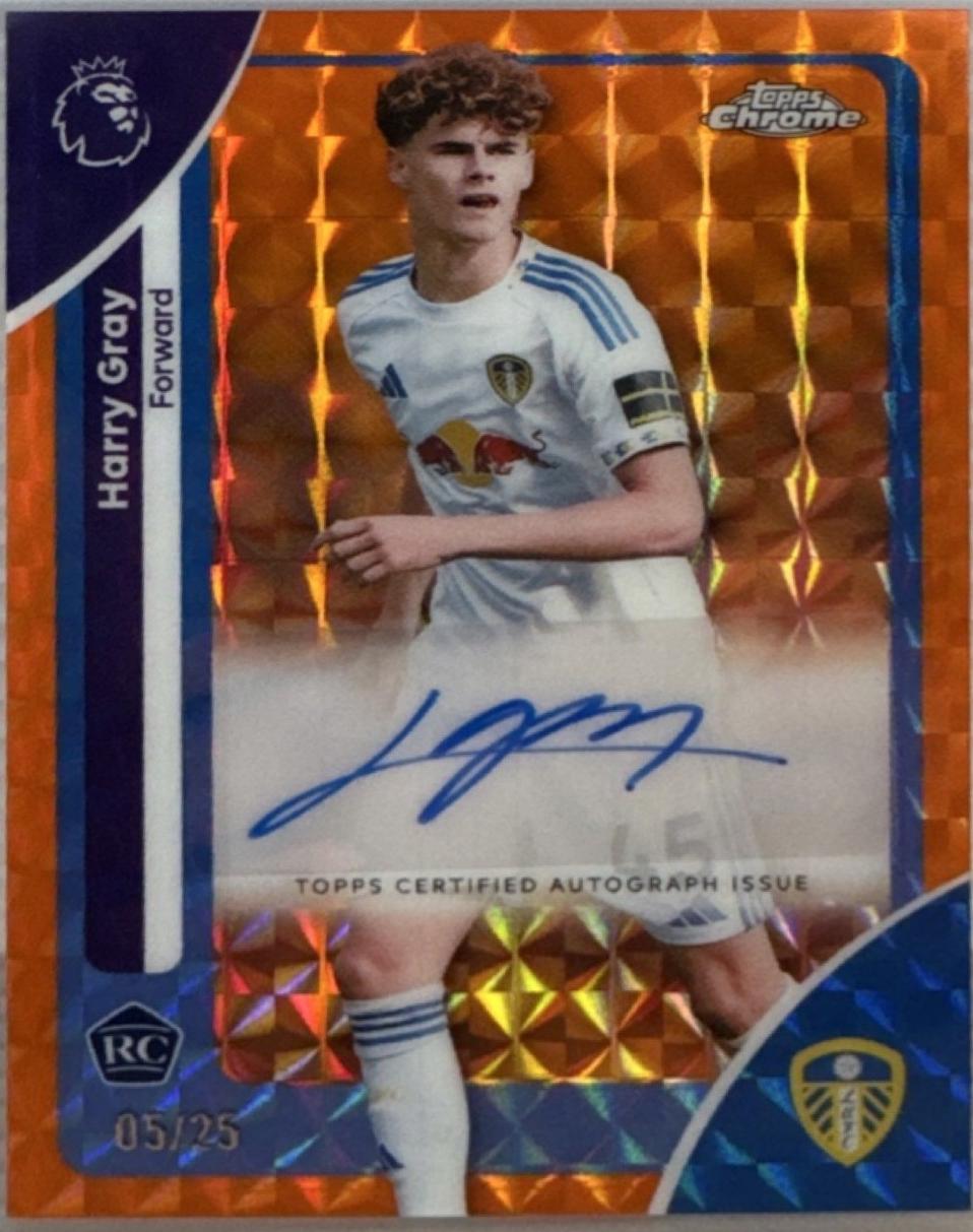 Harry Gray [Orange Geometric Refractor] #CA-HG