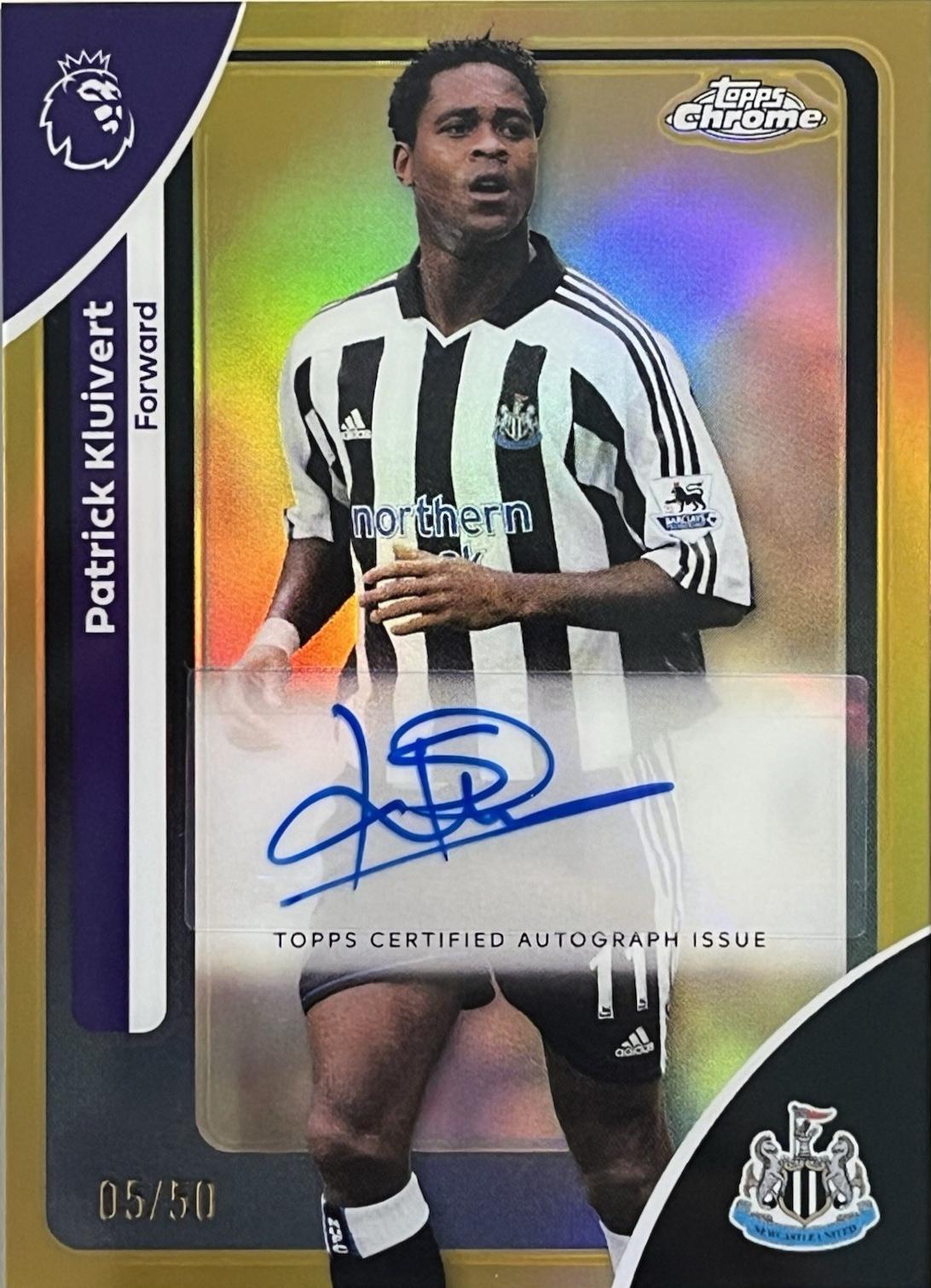 Patrick Kluivert [Gold Refractor] #CA-PK