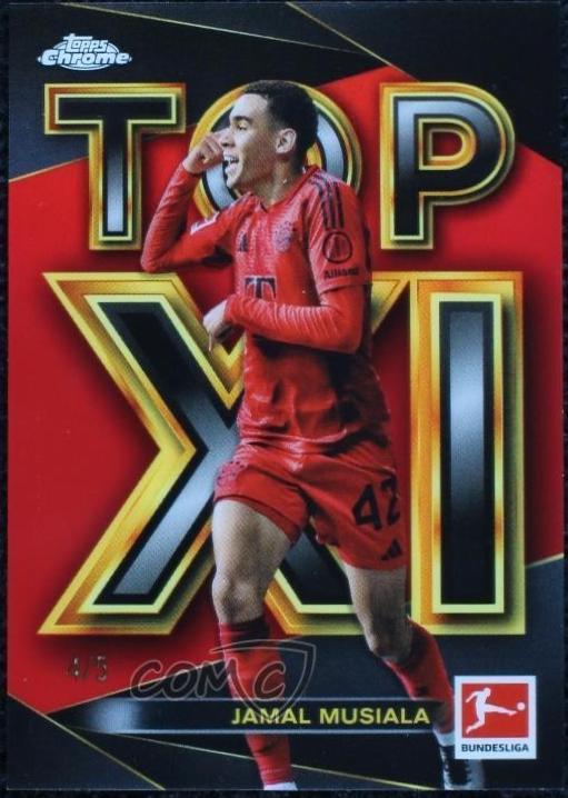 Jamal Musiala [Red Refractor] #TOP-3
