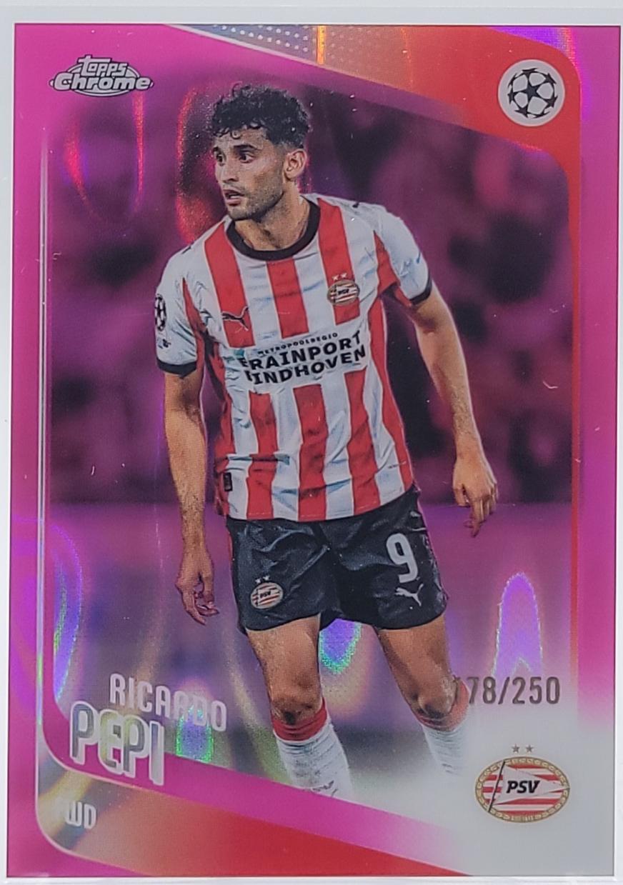 Ricardo Pepi [Pink Lava Refractor] #106